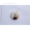 Imitation horn resin buttons for coats